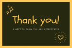 Gift card design